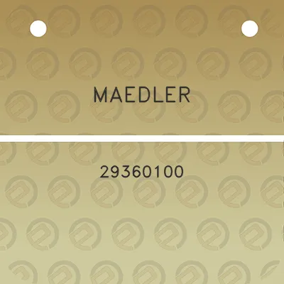 maedler-29360100