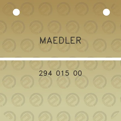 maedler-294-015-00