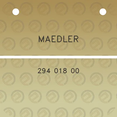 maedler-294-018-00