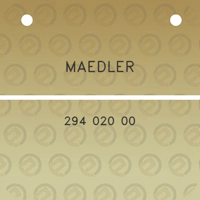 maedler-294-020-00