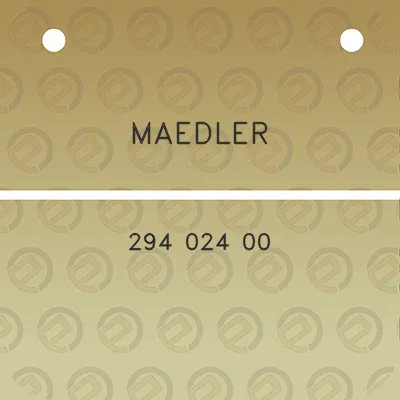 maedler-294-024-00