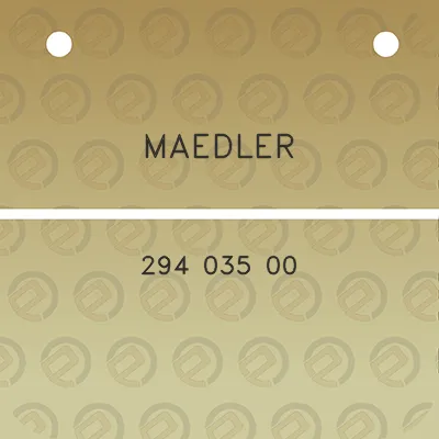 maedler-294-035-00