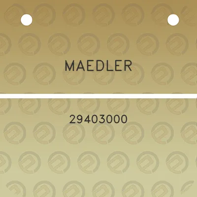 maedler-29403000