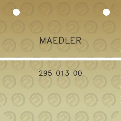 maedler-295-013-00