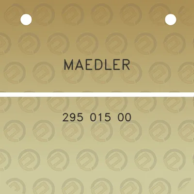 maedler-295-015-00