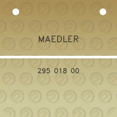 maedler-295-018-00