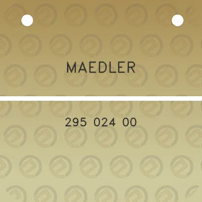 maedler-295-024-00