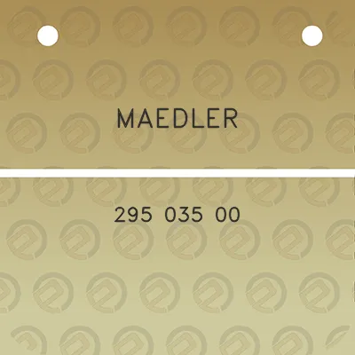 maedler-295-035-00