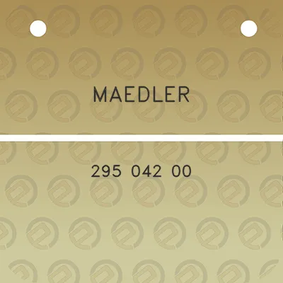 maedler-295-042-00