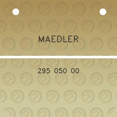 maedler-295-050-00