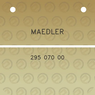 maedler-295-070-00