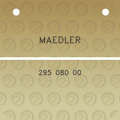 maedler-295-080-00