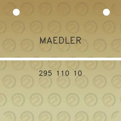 maedler-295-110-10