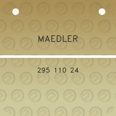 maedler-295-110-24
