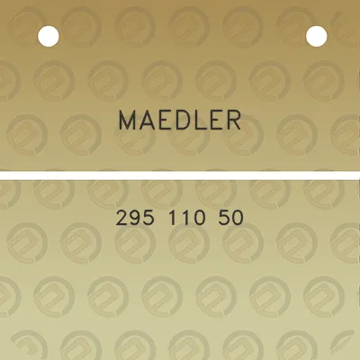 maedler-295-110-50