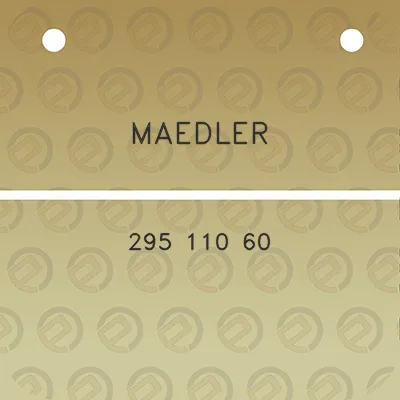 maedler-295-110-60