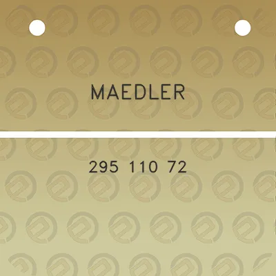 maedler-295-110-72