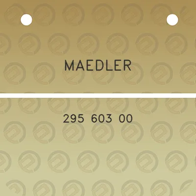 maedler-295-603-00