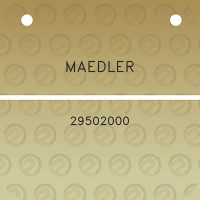 maedler-29502000