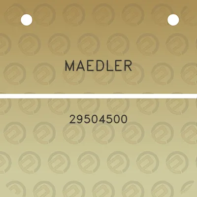 maedler-29504500