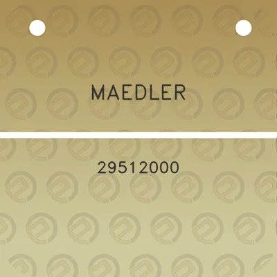 maedler-29512000