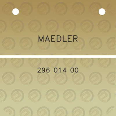 maedler-296-014-00