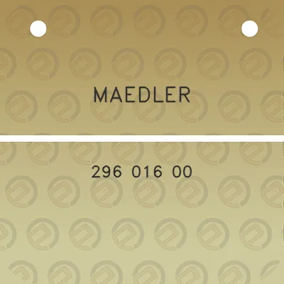 maedler-296-016-00