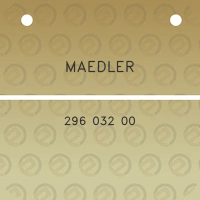 maedler-296-032-00