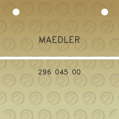 maedler-296-045-00