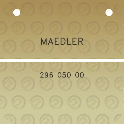 maedler-296-050-00