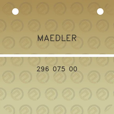 maedler-296-075-00