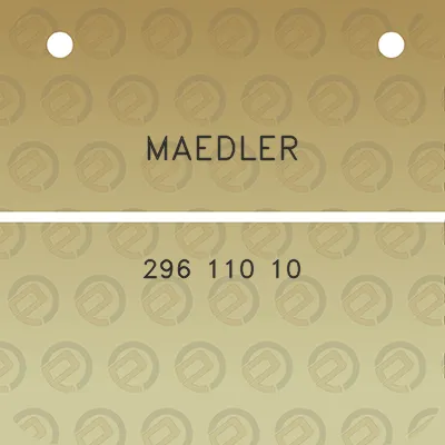 maedler-296-110-10