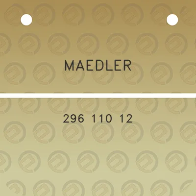 maedler-296-110-12