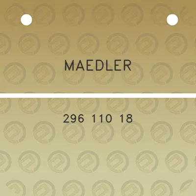 maedler-296-110-18