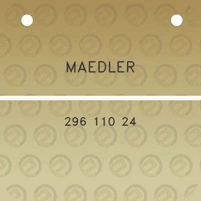 maedler-296-110-24