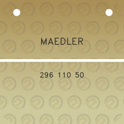 maedler-296-110-50