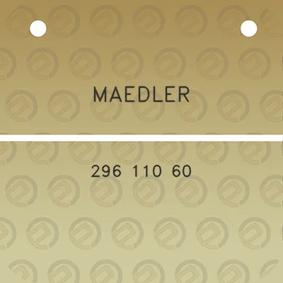 maedler-296-110-60