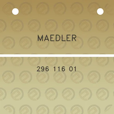 maedler-296-116-01