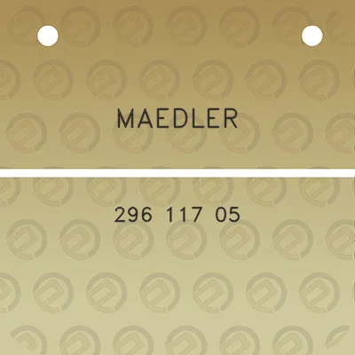 maedler-296-117-05