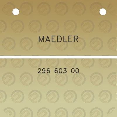 maedler-296-603-00