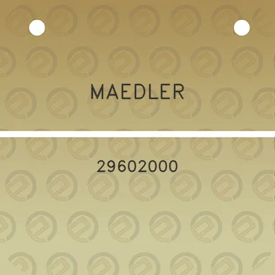 maedler-29602000