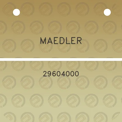 maedler-29604000