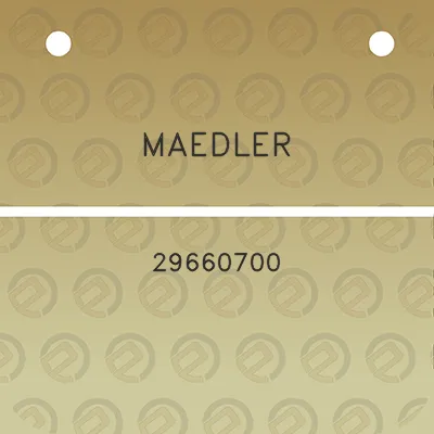 maedler-29660700