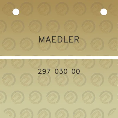 maedler-297-030-00