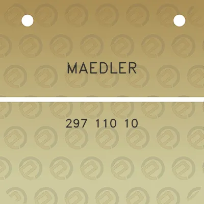 maedler-297-110-10