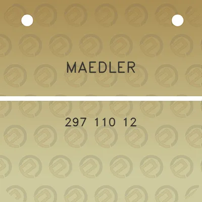 maedler-297-110-12