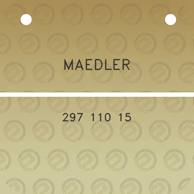 maedler-297-110-15