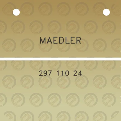 maedler-297-110-24