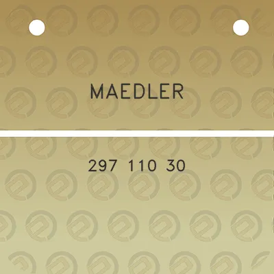 maedler-297-110-30