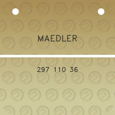 maedler-297-110-36